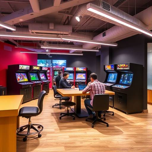 Office Game Testing Area